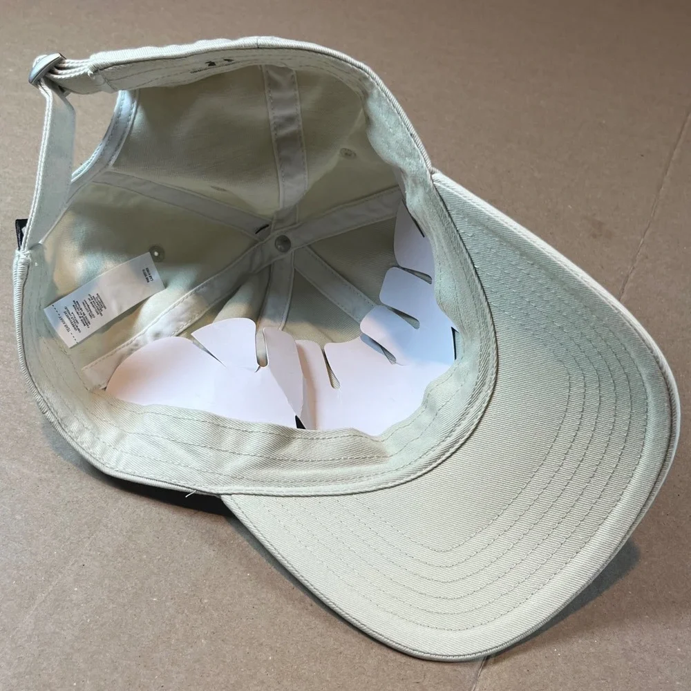 Under Armour Strength Focus Growth Flower Hat Beige Adjustable Cap 1383447 NEW